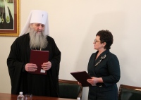 Подписано соглашение о сотрудничестве между Приамурской митрополией и Общественной палатой Хабаровского края